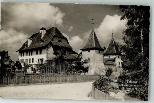 3150 Schwarzenburg Foto AK Schloss