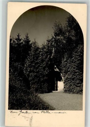 5430 Wettingen 1928 Foto AK Garten von Stelle-maris