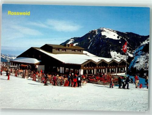 6174 Sörenberg - Winter Skifahrer Rossweid