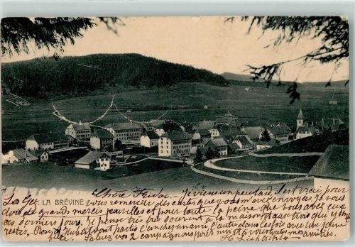 2406 La Brévine 1906 Gebrauchsspuren