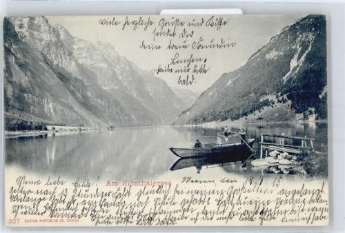 8750 Klöntal - Klöntalersee