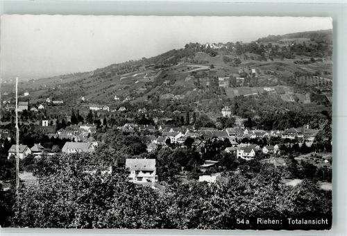 4125 Riehen 1965 - Panorama AK