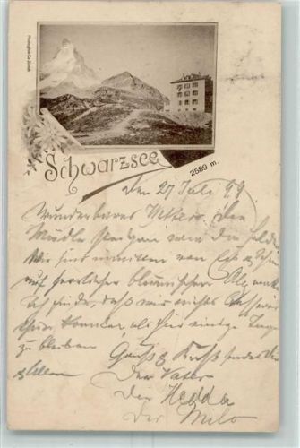 Matterhorn VS 1899 - Hotel Schwarzsee