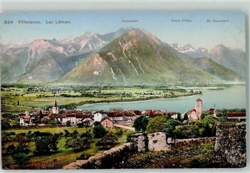 1844 Villeneuve VD 1909 - le Grammont Dents d Oche