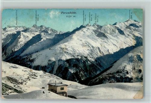 Parsenn - Parsennhütte Winteraufnahme