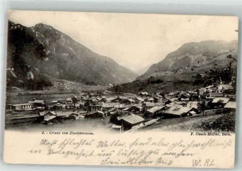 3770 Zweisimmen 1904 Gebrauchsspuren