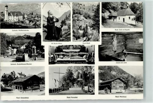 6073 Flüeli-Ranft - Wallfahrtskirche Bruderklausenbrunnen