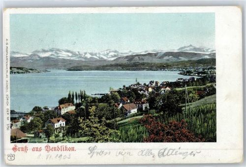 8802 Bendlikon Gebrauchsspuren Zürichsee