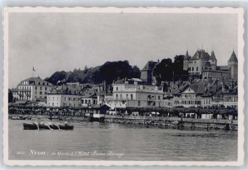 1260 Nyon Bois-Bougy - Le Quai, Hotel Beau-Rivage, Schloß