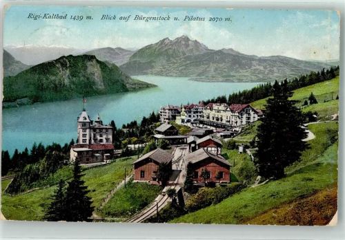 6356 Rigi Kaltbad 1910 - Bürgenstock Pilatus