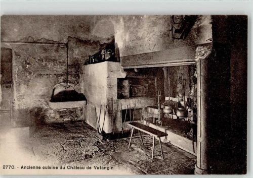 2042 Valangin - Ancienne culsine du Chateau de Valangin