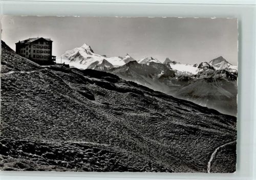 3954 Leukerbad Loèche-les-Bains - Hotel Torrentalp Weisshorn Rothorn Matterhorn Dt. Blanche Righi du Valais panorama grandiose sur les Alpes Valaisannes et Bernoises