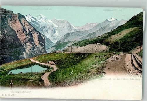 3823 Kleine Scheidegg Foto AK