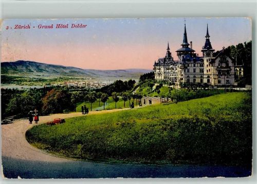 8000 Zürich 1917 - Grand Hotel Dolder Abendrot