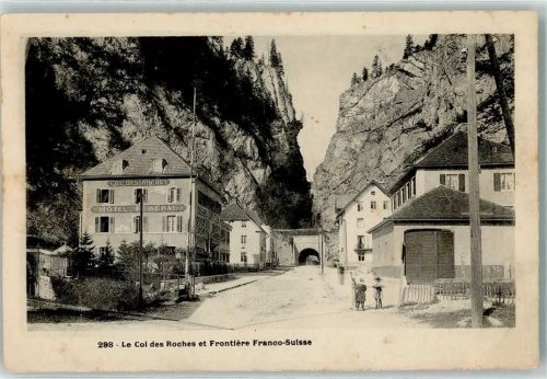 Col des Roches 1906 - Hotel Federal