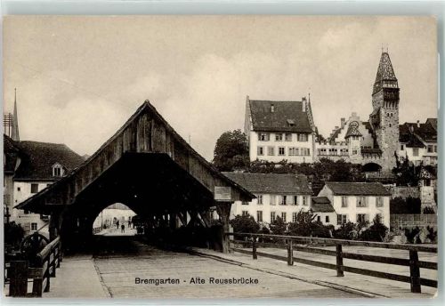 5620 Bremgarten AG - Alte Reussbrücke