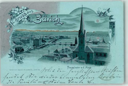 8000 Zürich 1902 - Fraumünster
