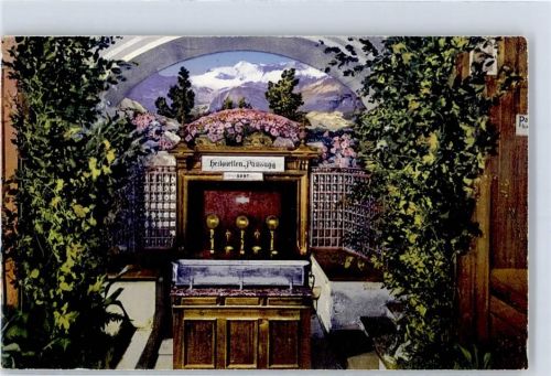 7062 Passugg-Araschgen - Trinkhalle in der Rabiusaschlucht