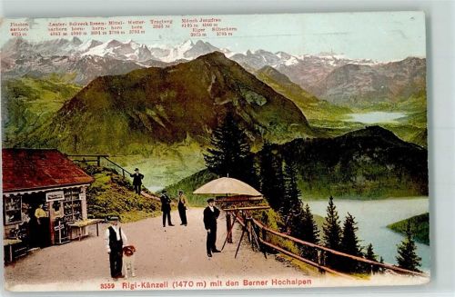 Rigi Känzeli - mit den Berner Hochalpen