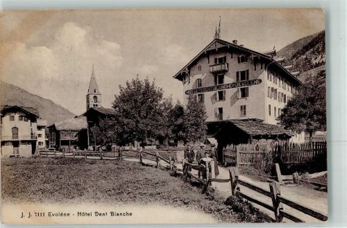 1983 Evolène - Hotel Dent Blanche