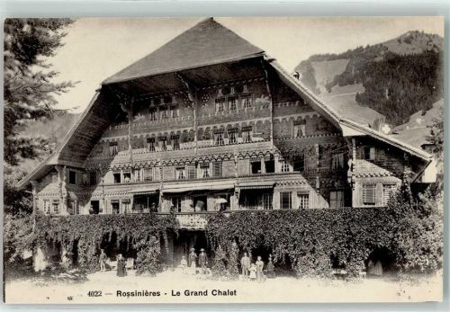 1658 Rossinière - Le Grand Chalet