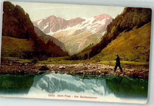 Jochpass 1910 - Am Gentalwasser