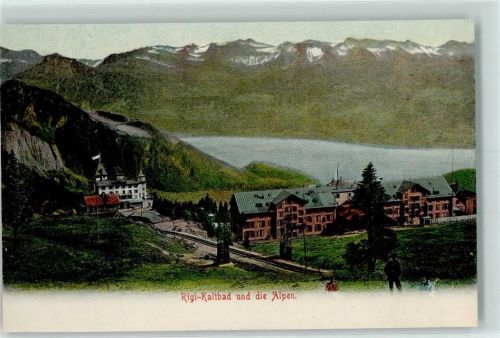 6356 Rigi Kaltbad - und die Alpen Vitznau-Rigi-Bahn