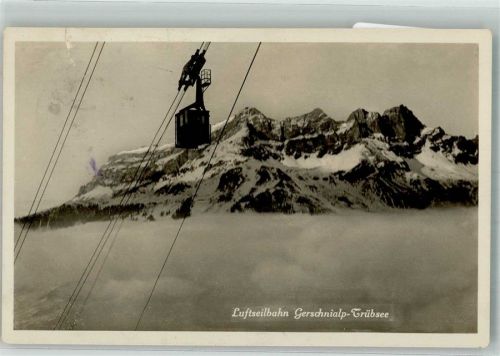 6390 Engelberg Foto AK Seilbahn Gerschnialp-Trübsee