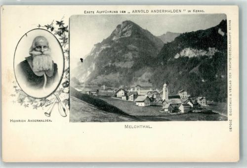6067 Melchtal - Heinrich Anderhalden erste Aufführung