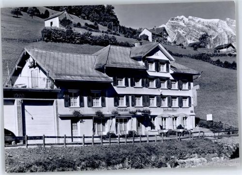 9657 Unterwasser Foto AK Hotel Alpina