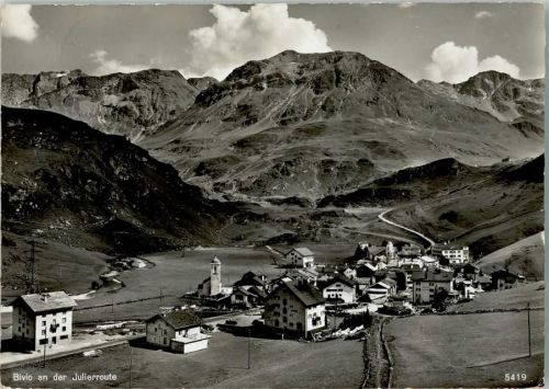 7457 Bivio 1960 Foto AK Verlag Geiger 5419 - Teilansicht