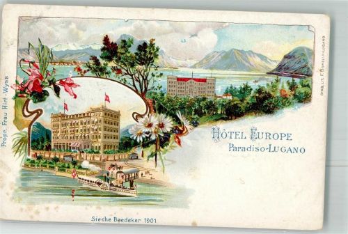 6900 Paradiso Lithographie Hotel Europe