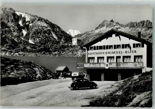 3999 Oberwald - Gasthaus Grimsel-Blick VW Käfer