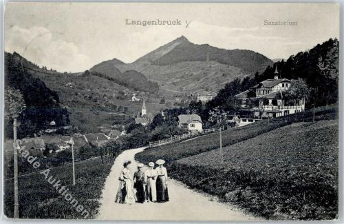 4438 Langenbruck - 1909 Sanatorium