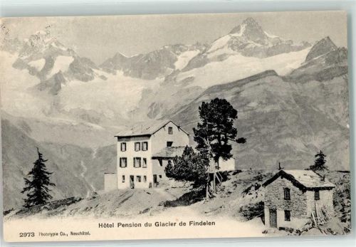 Findelen VS 1910 - Hotel du Glacier
