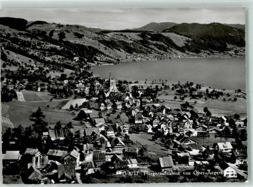 6315 Oberägeri Gebrauchsspuren Fliegeraufnahme