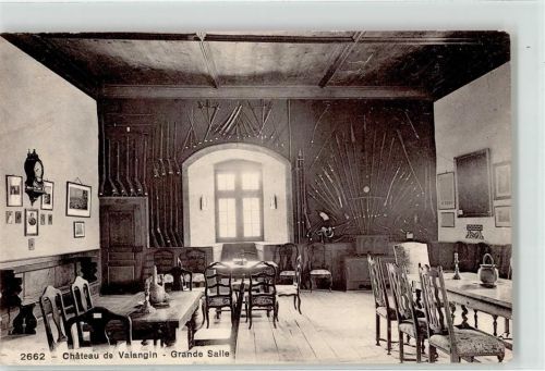 2042 Valangin - Chateau de Valangin Grande Salle