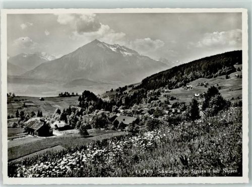 3657 Schwanden Sigriswil Gebrauchsspuren Niesen
