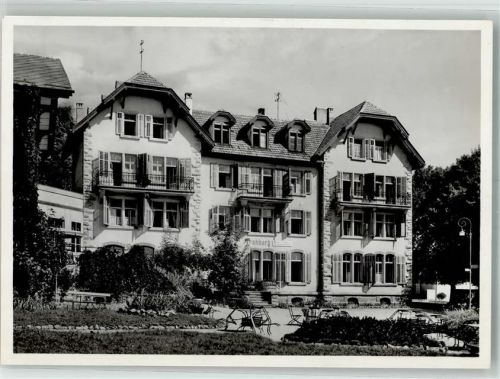 4632 Trimbach 1937 Foto AK Hotel