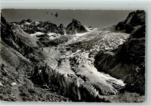 1929 Trient - Gletscheraufnahme Point de Ecandies