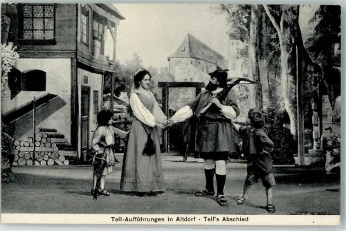 6460 Altdorf UR - Tell-Aufführung