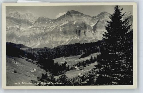 9107 Urnäsch Zürchersmühle - Alpenkurhaus Kräzerli, Säntis AKU2