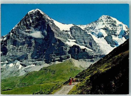 Männlichen - Weg Männlichen-Kleine Scheidegg Eigernordwand Mönch