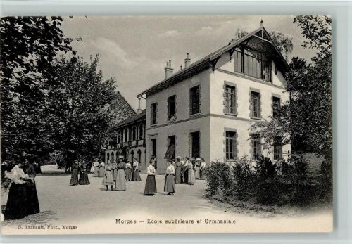 1110 Morges 1906 - Ecole superieure et Gymnasiale, Schülerinnen