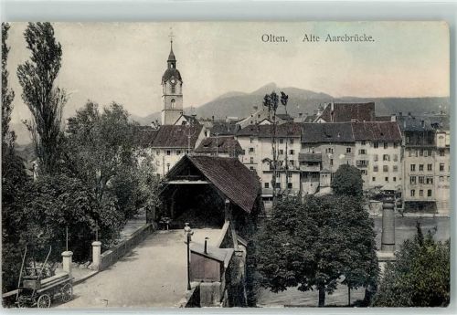 4600 Olten 1915 - Alte Aarebrücke