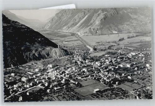 1920 Martigny - Fliegeraufnahme