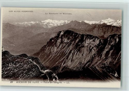 Rochers de Naye - Les Alpes Bernoises La Montagne de Monterel