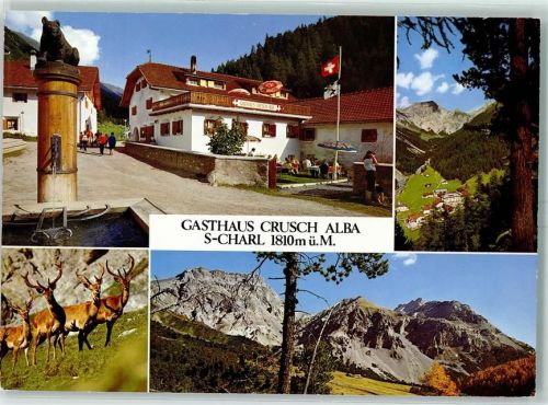 7550 Scuol Schuls - Gasthaus Pension Crusch Alba
