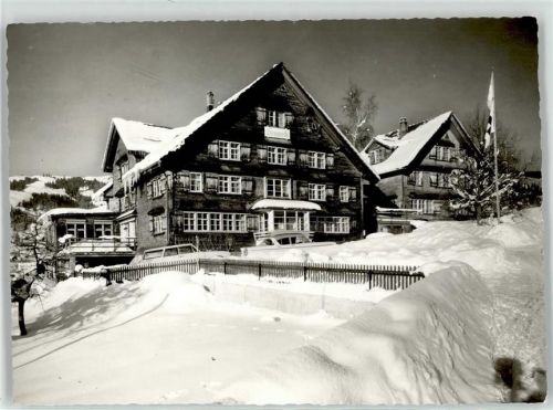 9650 Nesslau Winter Töchterbund Ferienheim Heimetli