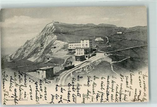 Rochers de Naye 1901 - Grand Hotel de Naye et Signal